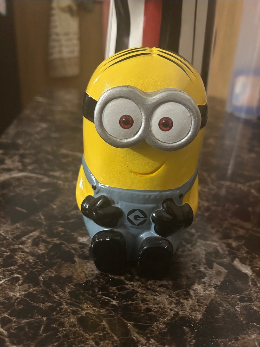 Despicable Me Minion "Dave" Ceramic Coin Bank